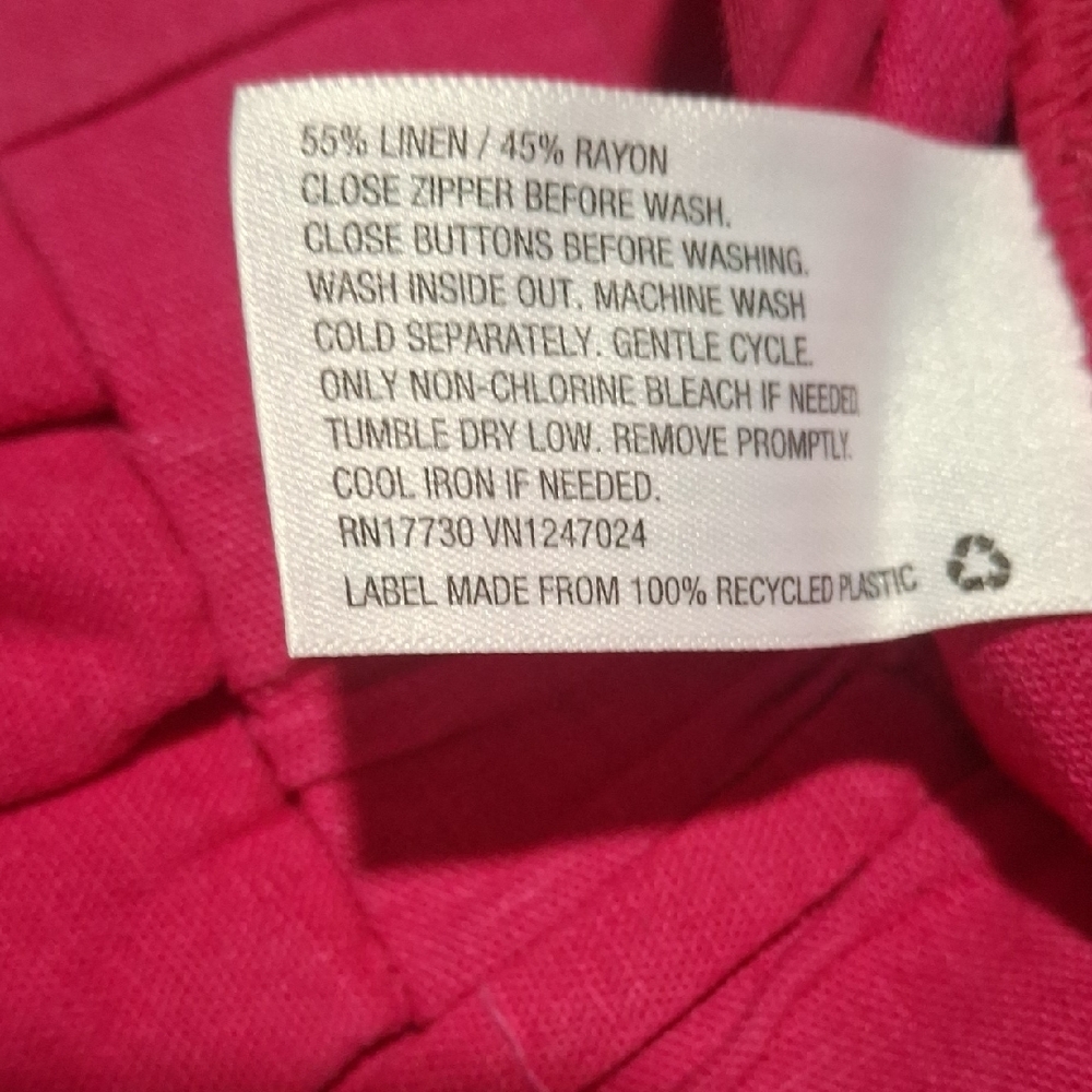 NWT.a new day Pink High-Rise Women's Bermuda Shorts Size 2 - Picture 8 of 8